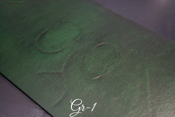 焼印トラッカーウォレット　ミドル　グリーン　【限定品】