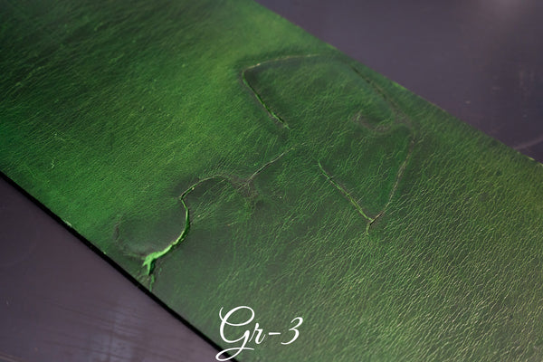 焼印トラッカーウォレット　ミドル　グリーン　【限定品】