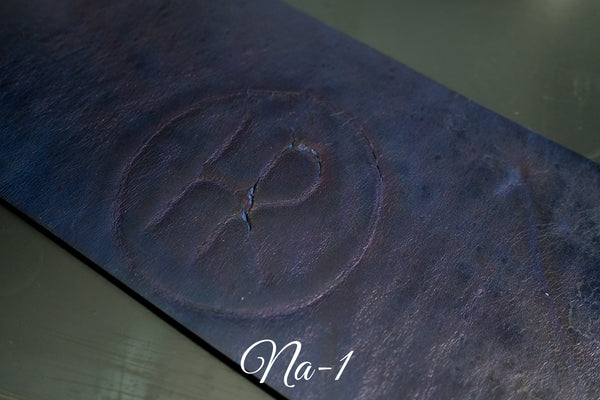 焼印トラッカーウォレット　ミドル　ネイビー　【限定品】