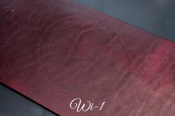 焼印トラッカーウォレット　ミドル　ワイン　【限定品】