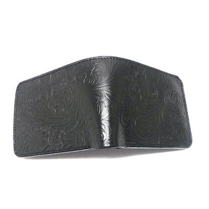 5111 ショート財布 フラワーエンボス