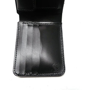 5111 ショート財布 フラワーエンボス