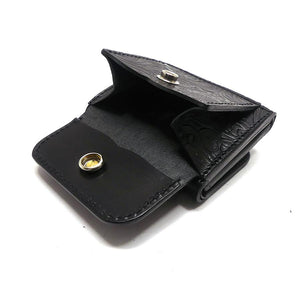 プチウォレット フラワーエンボス