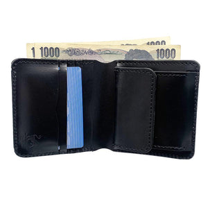 ミニマム財布 フラワーエンボス