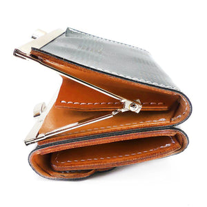 プチウォレット フロッグ グレンチェック