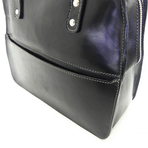 シック ミニトート ファスナー