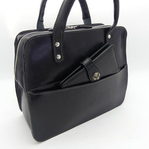 シック ミニトート ファスナー