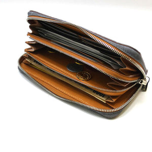 K様限定SPオーダー 両マチFRF財布 L字 スリム フルゾウリボン