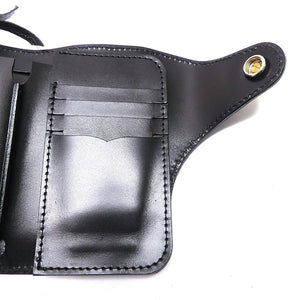 ベロハーフ財布 シャーク