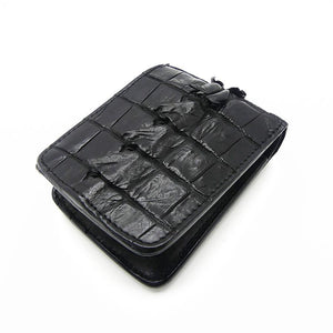 124タイプ NEWショート財布 シャムワニ ホーンバック