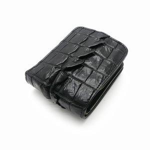 124タイプ NEWショート財布 シャムワニ ホーンバック