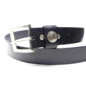 40mm シームレス かぶせコンチョタイプ ベルト インディ