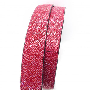 銀擦りエイ かぶせ盛上ベルト