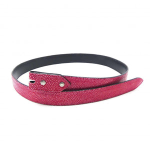 銀擦りエイ かぶせ盛上ベルト