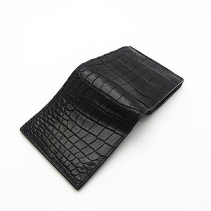 ショートBOX財布 シャムワニ