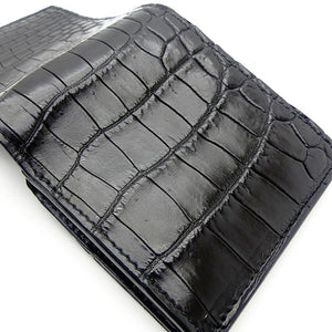 ショートBOX財布 シャムワニ