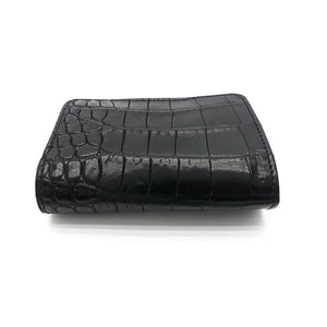 ハーフBOX財布 シャムワニ