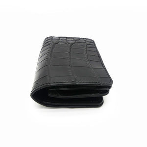 ハーフBOX財布 シャムワニ