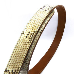 40mm かぶせベルト パイソン