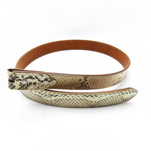 40mm かぶせベルト パイソン