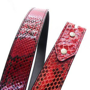 40mm かぶせベルト パイソン