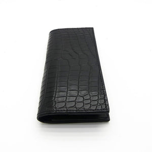 風琴マチファスナー財布 ナイルクロコ