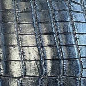 マチ付き薄作り財布 ナイルクロコ