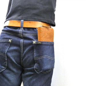 FRF財布スマート フラワーエンボス