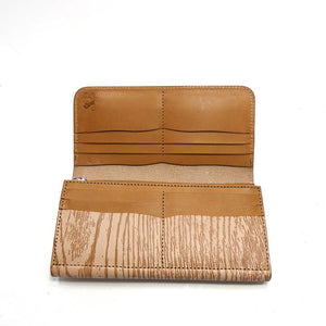 二つ折りF ベロ無 ナチュラルオーク