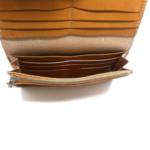 二つ折りF ベロ無 ナチュラルオーク