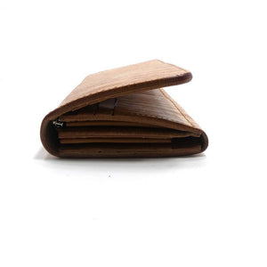 二つ折りF ベロ無 ナチュラルオーク