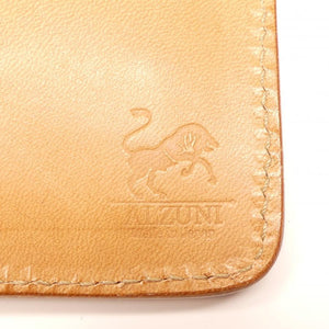 ハーフ財布 両面カード アウトポケット サドル