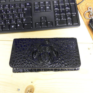 二つ折りF ベロ無 シャムワニHB クラウン付