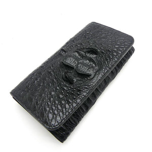 二つ折りF ベロ無 シャムワニHB クラウン付