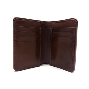 ハーフ財布 両面カード アウトポケット インディ