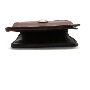 ハーフ財布 両面カード アウトポケット インディ