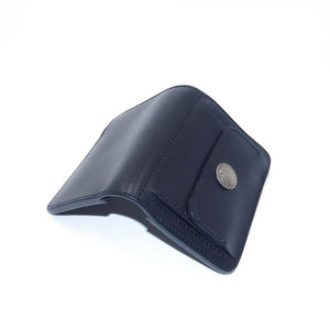 ハーフ財布 両面カード アウトポケット インディ