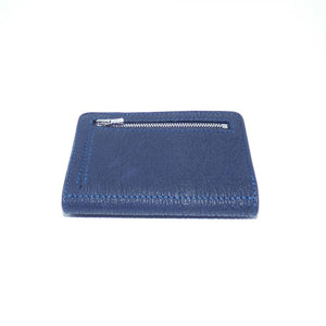 ハーフ財布 アウトジッパー シャーク