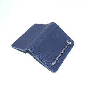 ハーフ財布 アウトジッパー シャーク