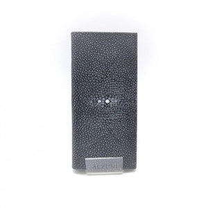 風琴マチF 財布 銀擦りエイ