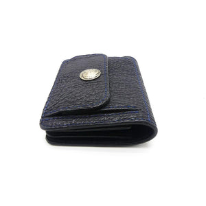 ハーフ財布 両面カード アウトポケット シャーク