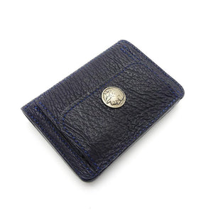 ハーフ財布 両面カード アウトポケット シャーク