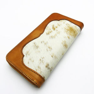 FRF財布スマート 額縁ハラコ