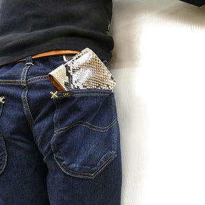 ミニマム財布 パイソン