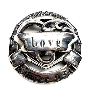 SVコンチョ(ハートリボン)