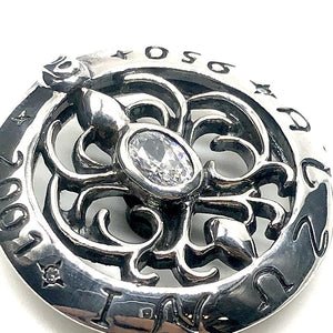 SVコンチョ（唐草石入り）