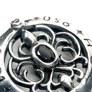 SVコンチョ（唐草石入り）