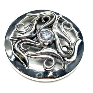 SVコンチョ(唐草石入)