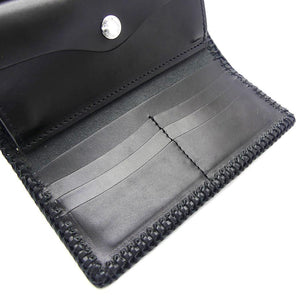 527タイプWステッチサイフ＜熟成革＞